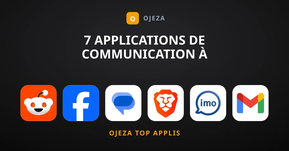 7 Applications de Communication à Télécharger Absolument