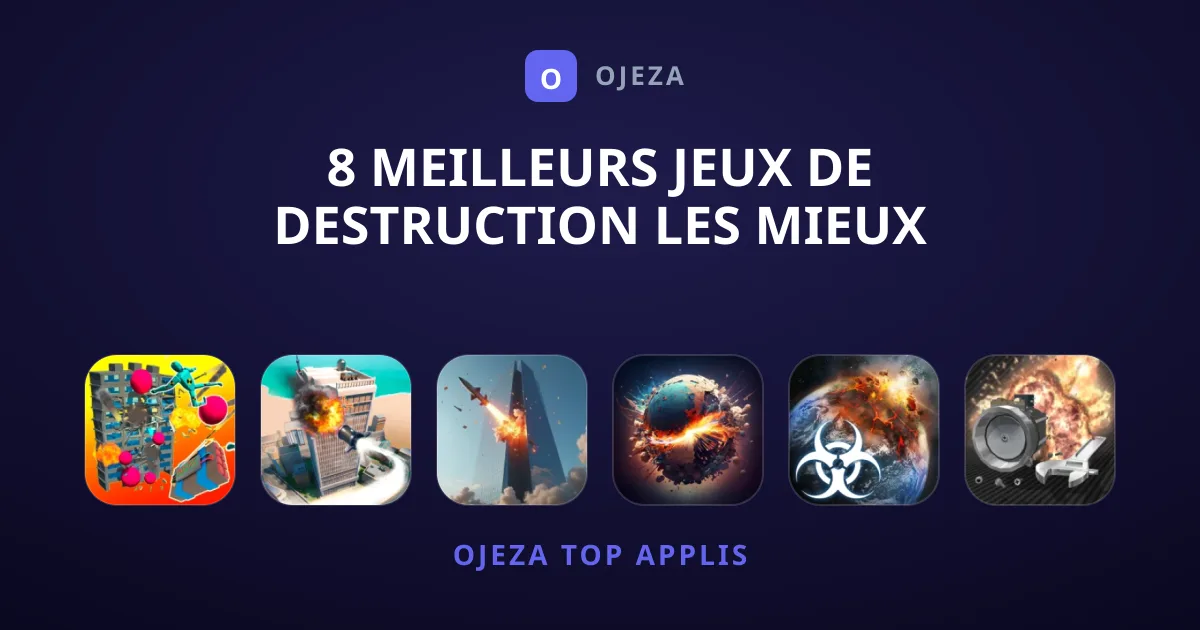 8 Meilleurs Jeux de Destruction les Mieux Notés